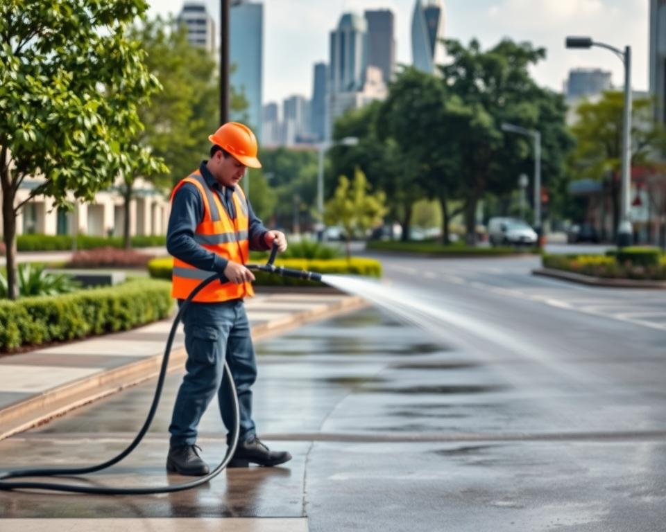 Norcross commercial pressure washing