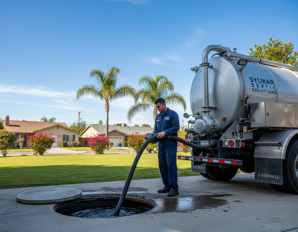Septic Tank Emptying in Sylmar