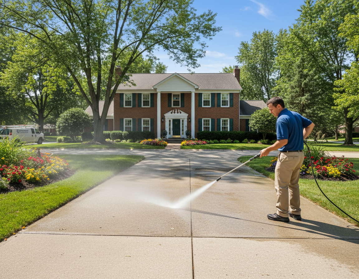Hilliard OH House And Driveway Cleaning